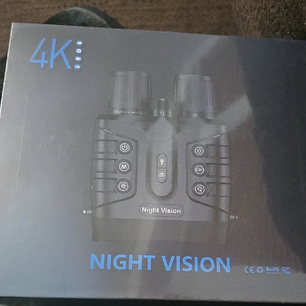 4K Night Vision Binoculars - Black